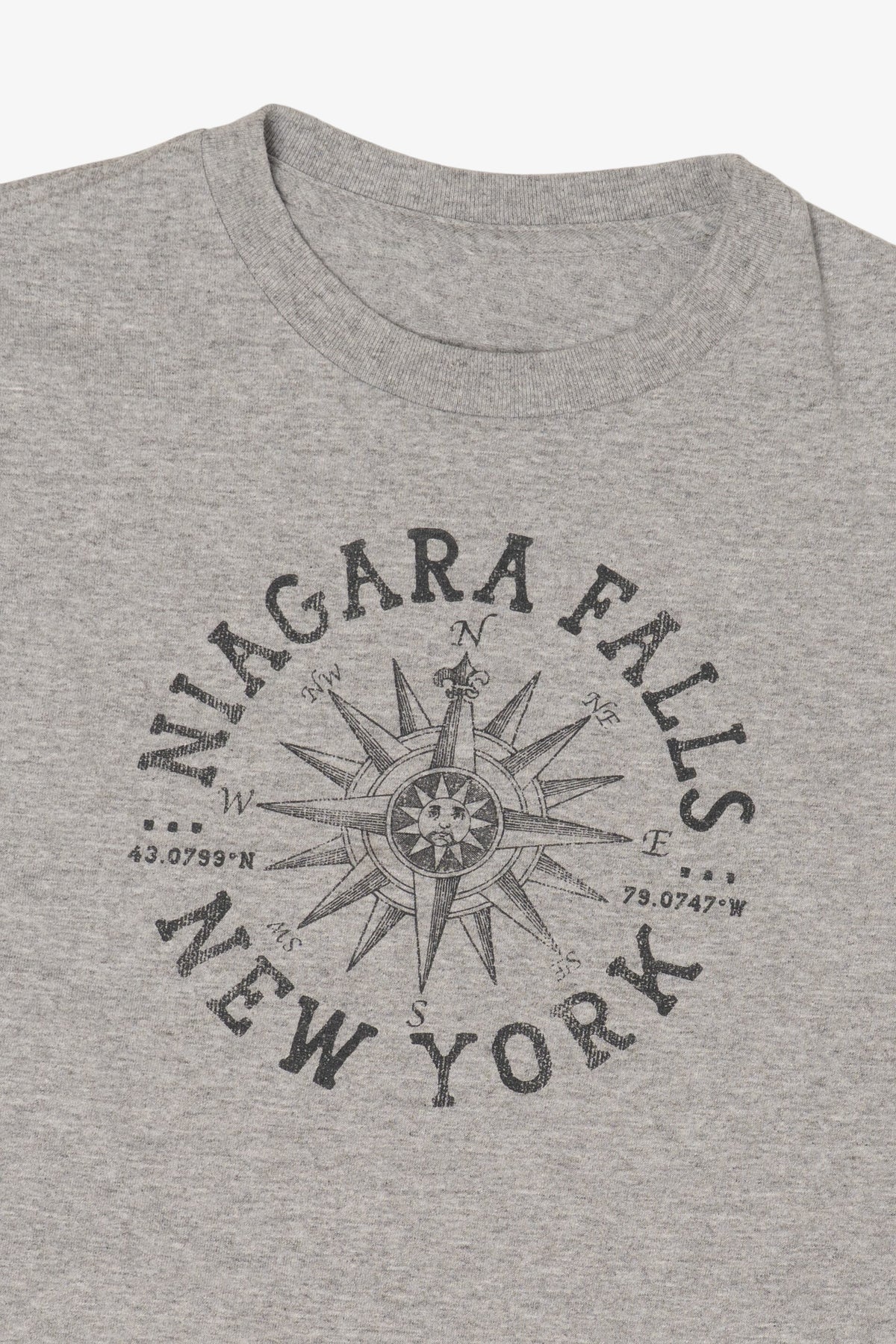 Light Gray Niagara Falls New York T-Shirt