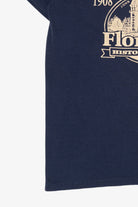 Navy Blue Floral Park Centennial T-Shirt (2000s)