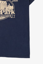 Navy Blue Floral Park Centennial T-Shirt (2000s)