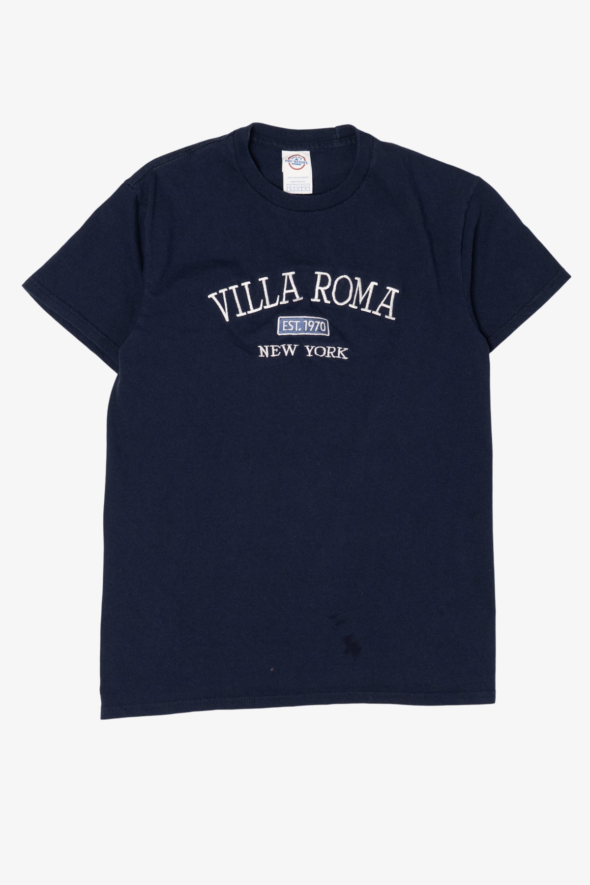 Vintage Navy Blue Villa Roma New York T-Shirt (2000s)
