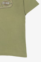 Green Harley Davidson "Jim's On The Pass" T-Shirt (2000s)