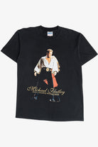 Vintage Michael Flatley "Feet Of Flames" Irish Dancing World Tour T-Shirt (2000s)