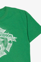 Green Harley Davidson Adamec Of St. Augustine Florida T-Shirt (2010s)