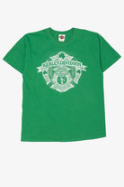 Green Harley Davidson Adamec Of St. Augustine Florida T-Shirt (2010s)