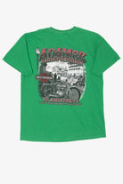 Green Harley Davidson Adamec Of St. Augustine Florida T-Shirt (2010s)