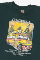 Vintage Green Guatemala Tourist T-Shirt (1990s)