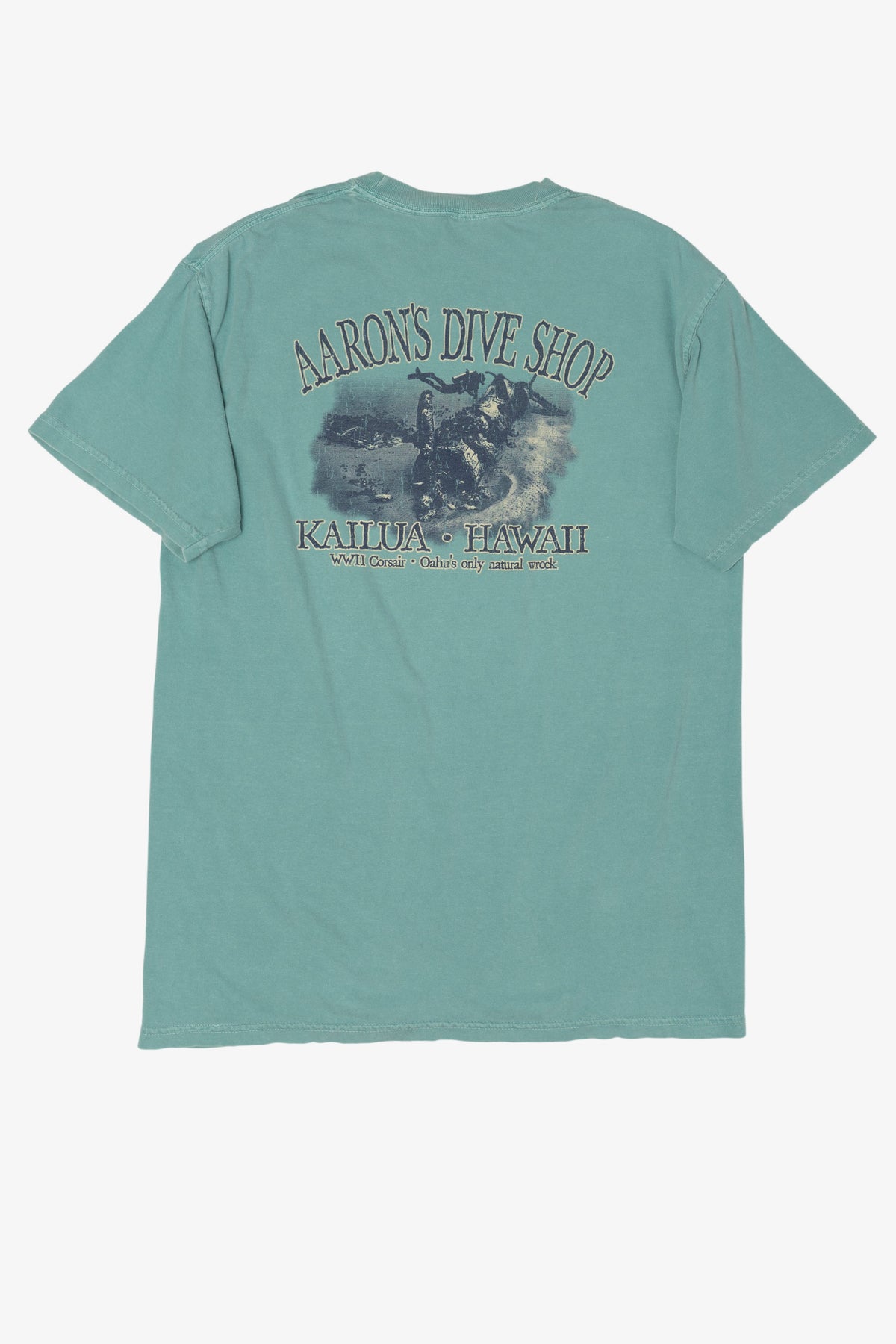 Aaron's Dive Shop Kailua Hawaii T-Shirt (2010s)