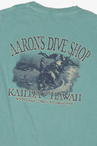 Aaron's Dive Shop Kailua Hawaii T-Shirt (2010s)