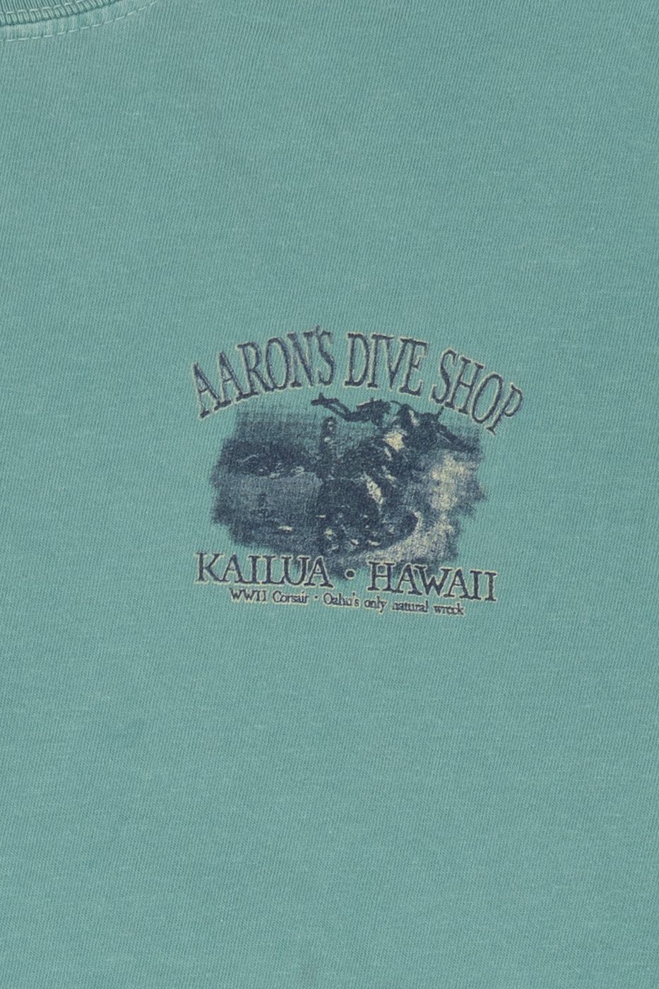 Aaron's Dive Shop Kailua Hawaii T-Shirt (2010s)