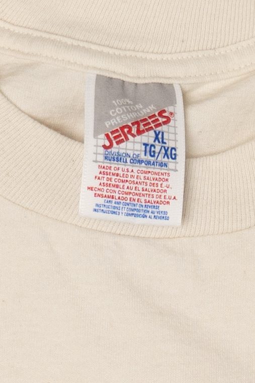 Vintage Embossed Havana Hills Golf Course Owatonna Minnesota T-Shirt (1990s)