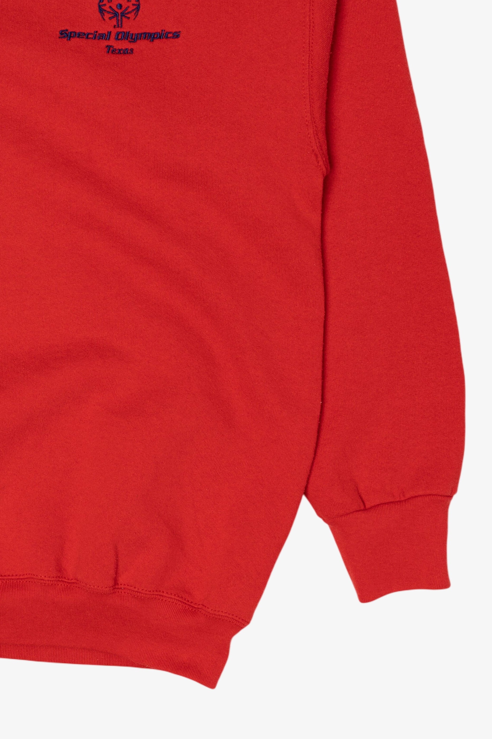 Vintage Red Special Olympics Texas Sweatshirt (1990s)