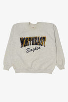 Vintage Gray Northeast Eagles Raglan Sweatshirt (1990s)