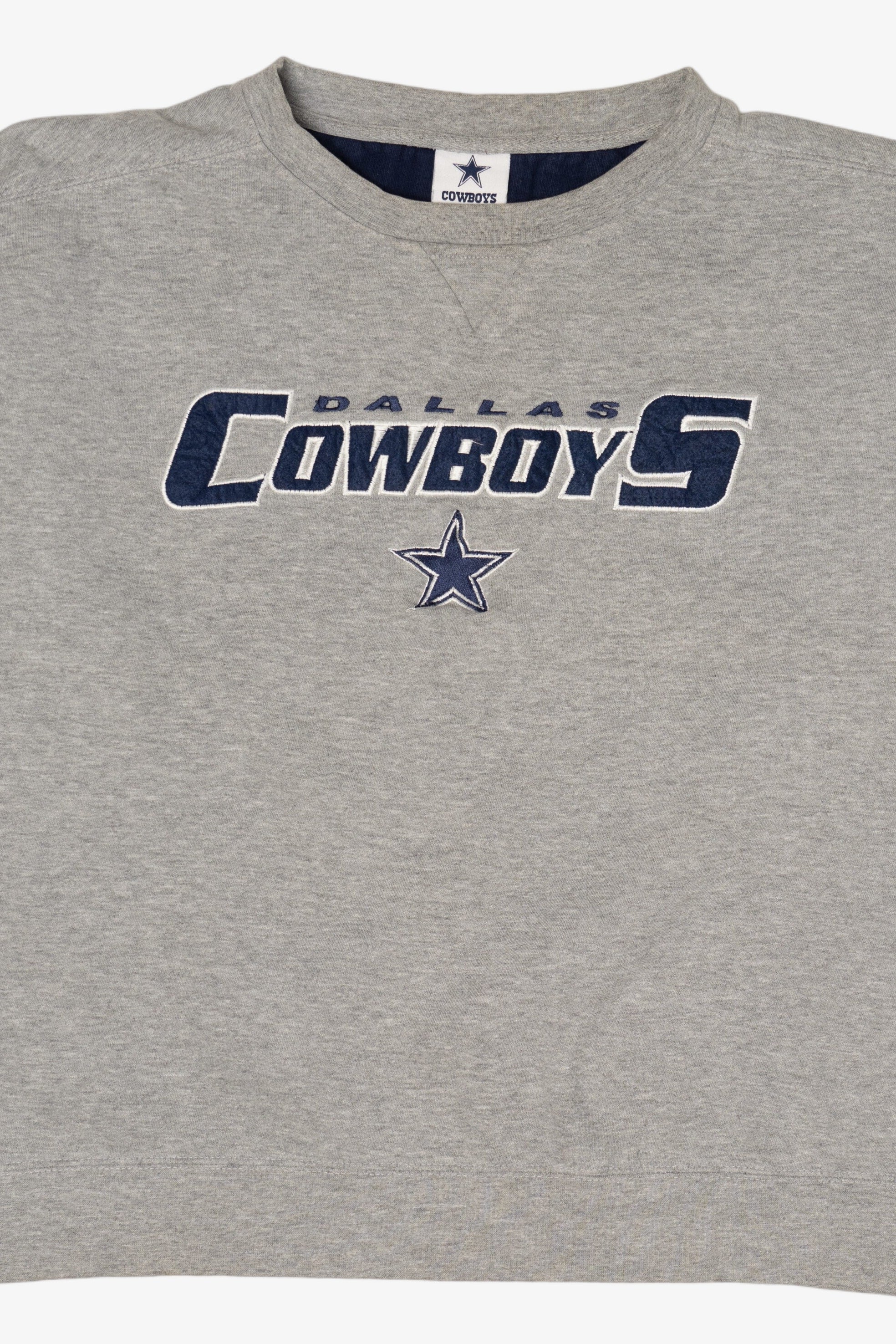 Gray Dallas Cowboys Authentic Apparel Sweatshirt