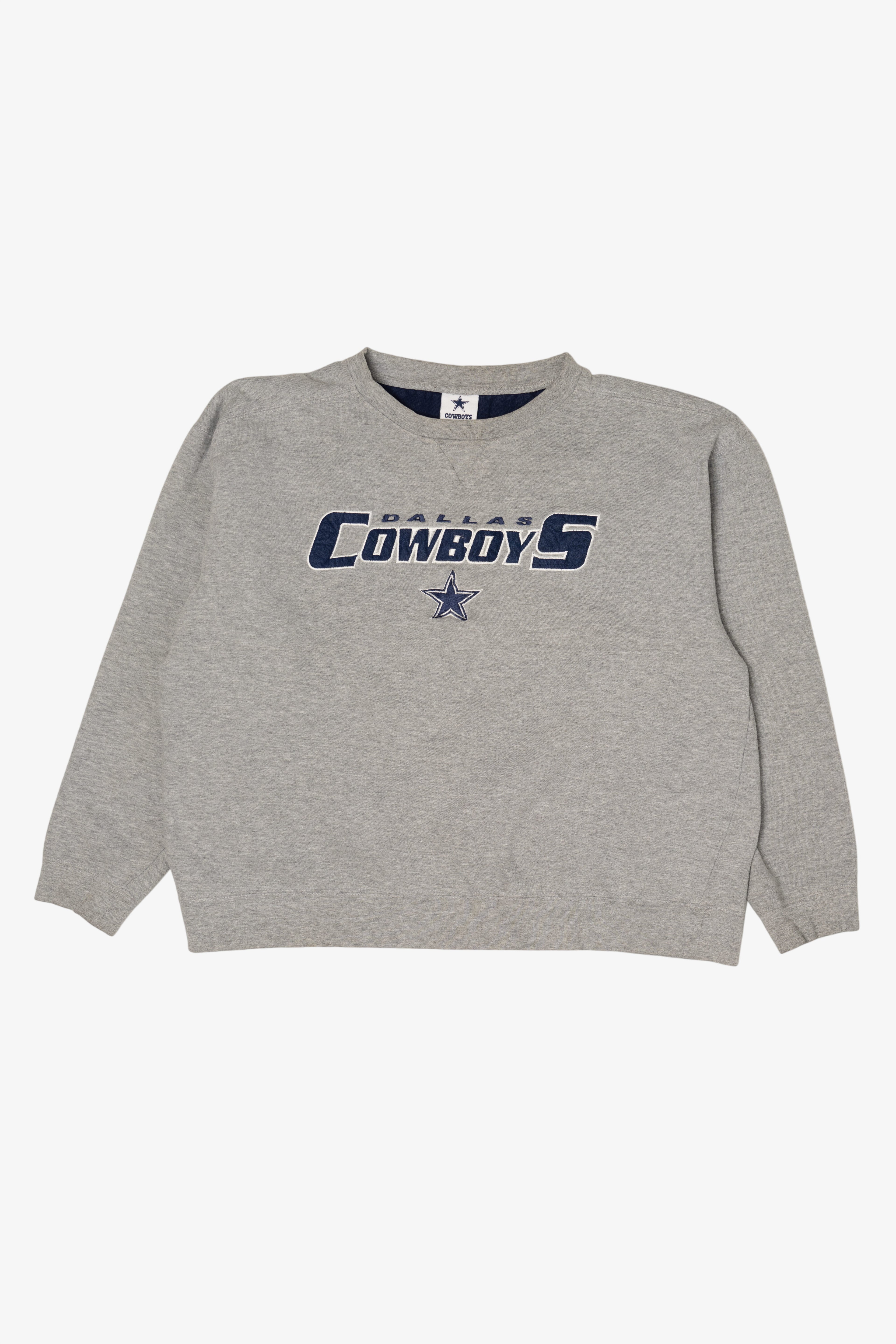 Gray Dallas Cowboys Authentic Apparel Sweatshirt