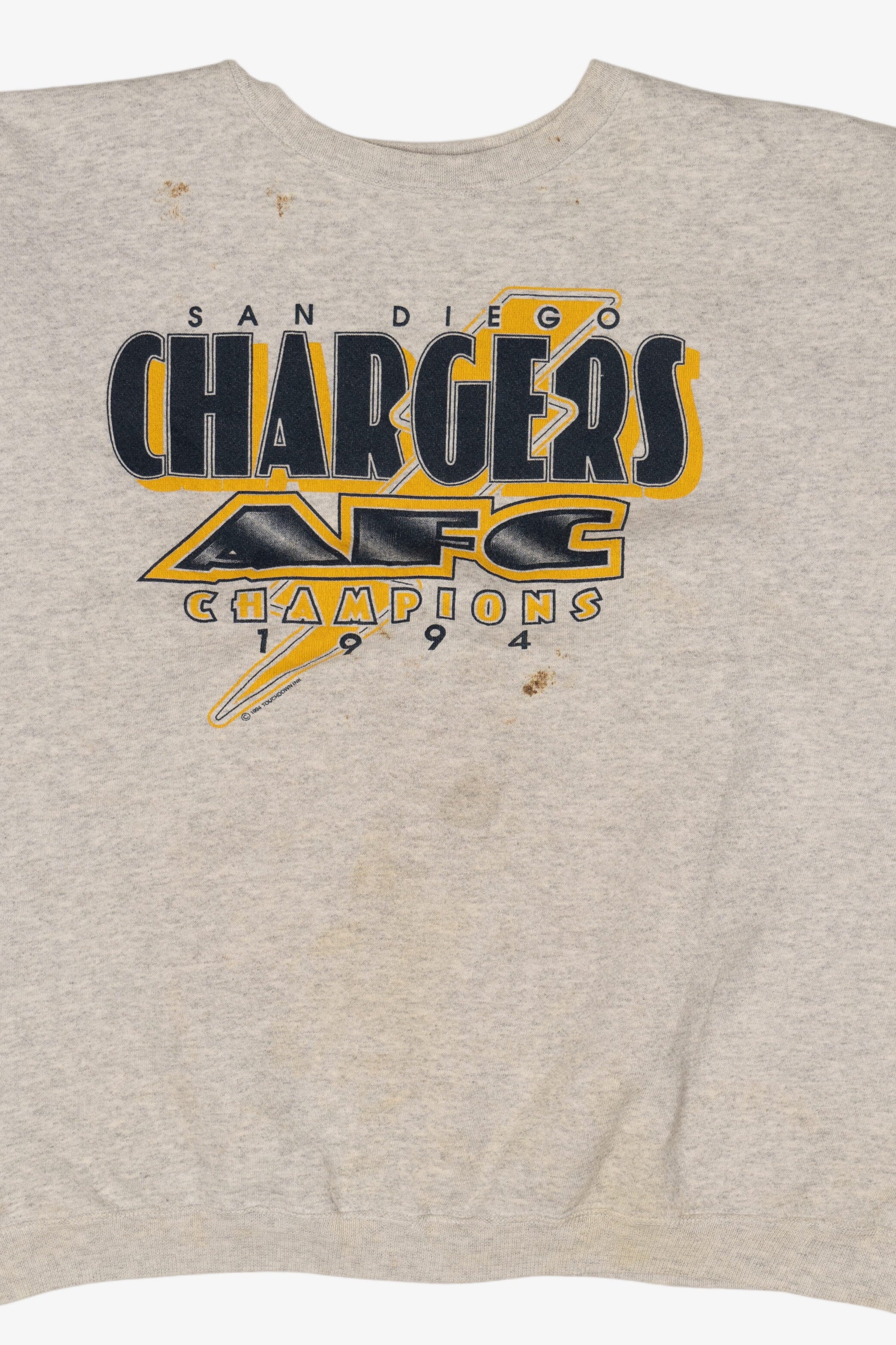 Vintage San Diego Chargers AFC Champions Sweatshirt (1990s)