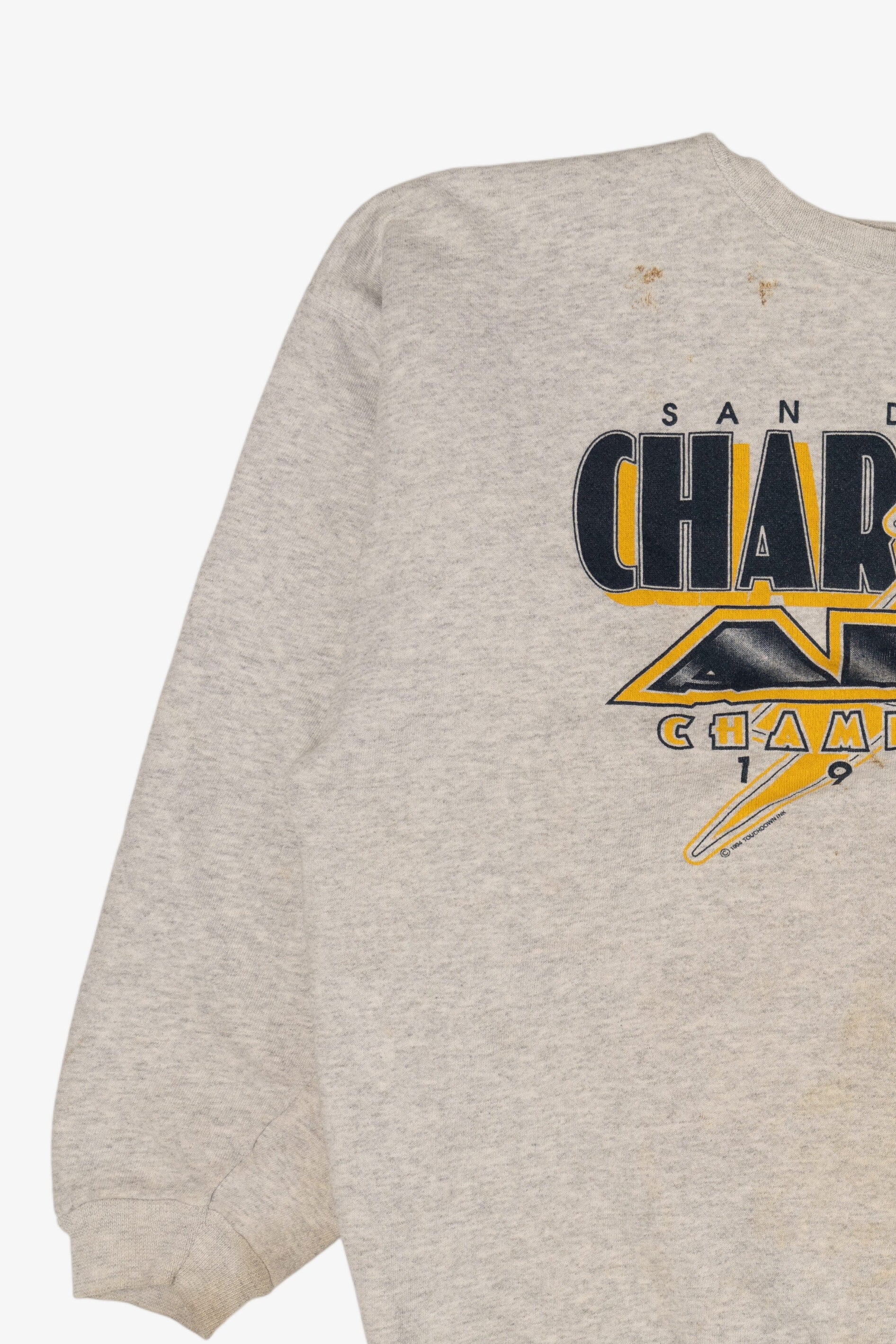 Vintage San Diego Chargers AFC Champions Sweatshirt (1990s)