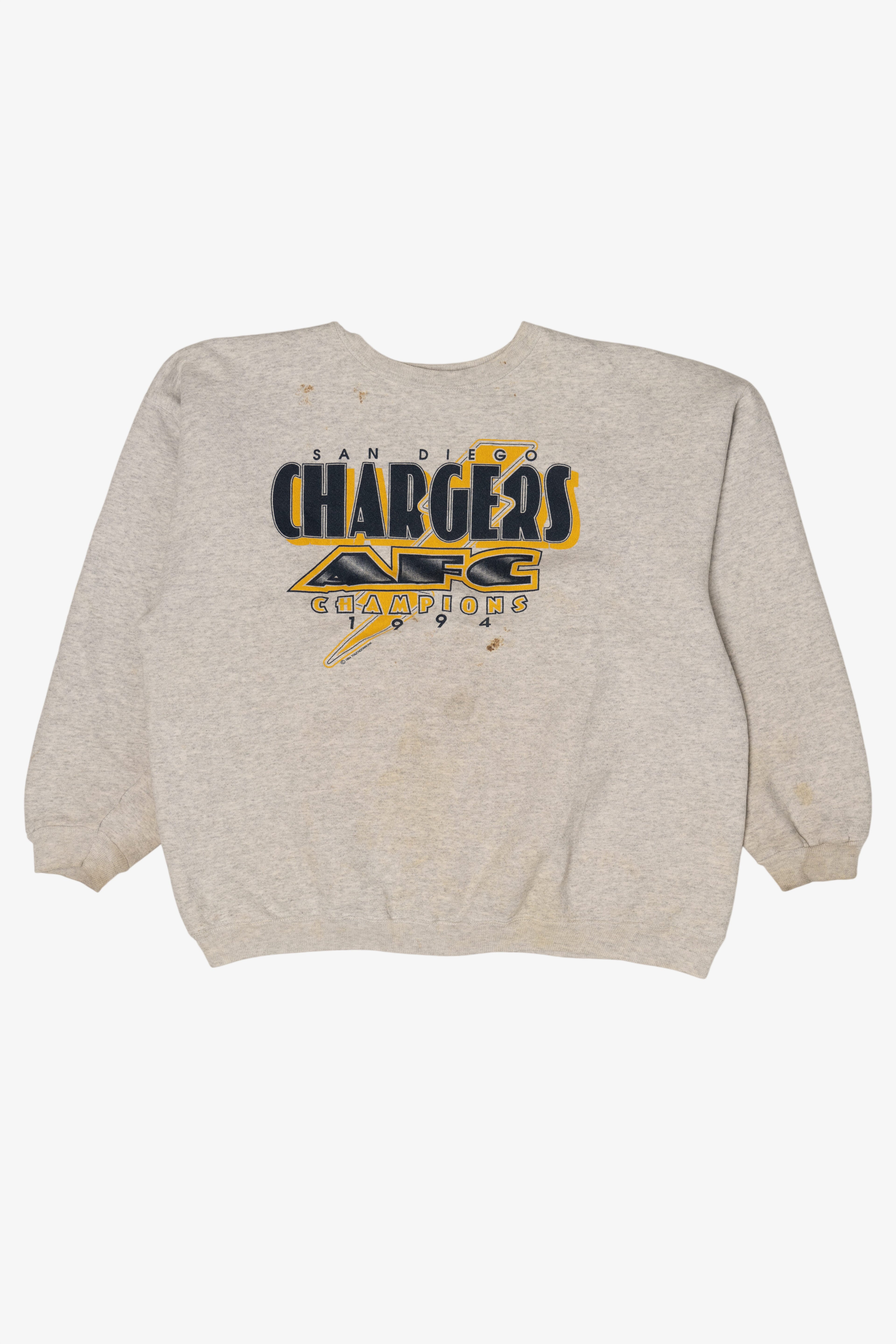 Vintage San Diego Chargers AFC Champions Sweatshirt (1990s)