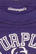 Vintage "Burlington Elks" "Purple Pride" Elk Basketball Mascot Sweatshirt (1990s)