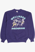 Vintage "City Of Deer Park" "Wellness Program" Fitness Sweatshirt (1990s)