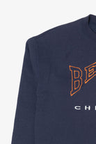 Vintage Navy Blue Chicago Bears Football Sweatshirt (1990s)