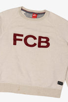 Vintage Beige Nike "FCB" Sweatshirt (1990s)