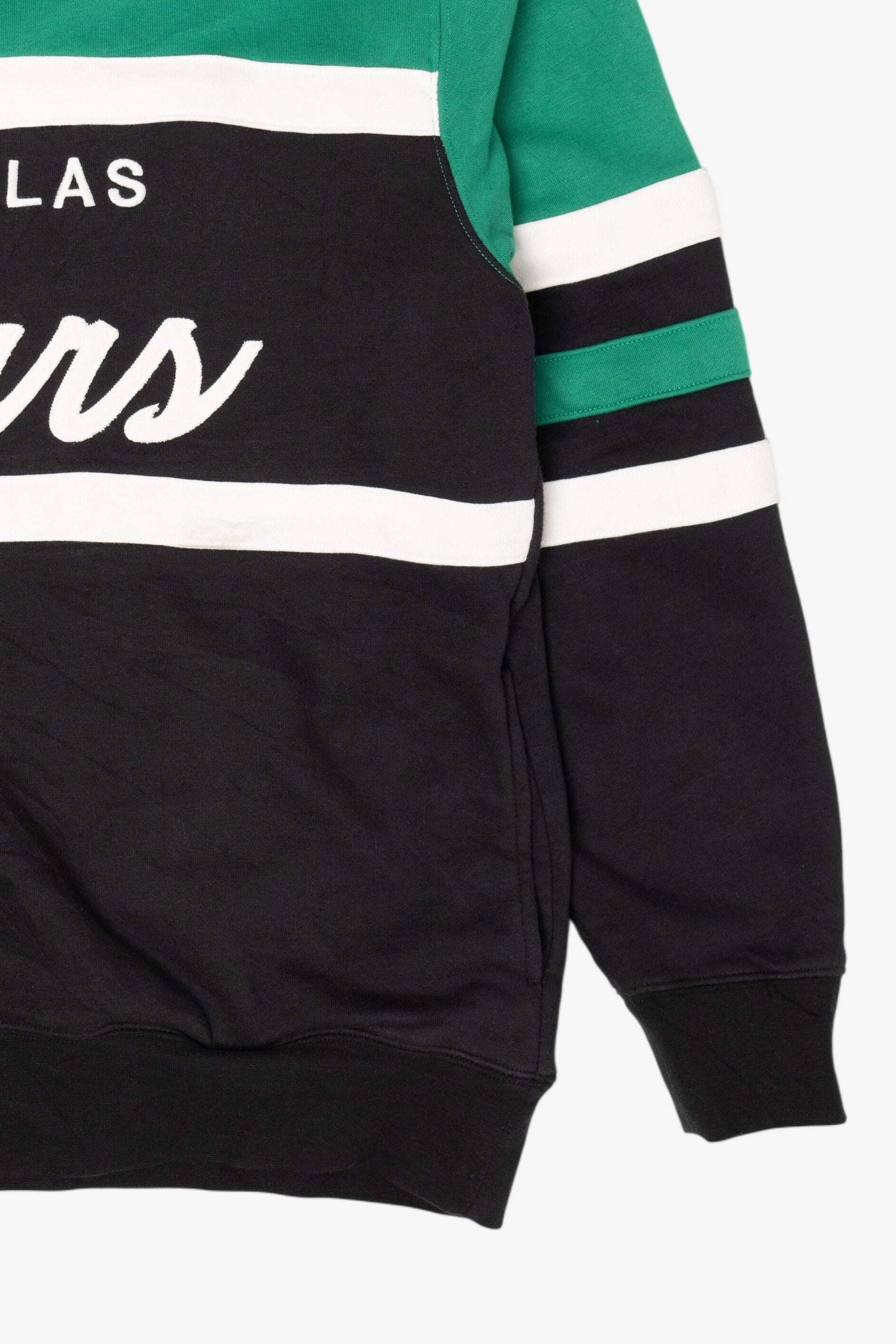 Green Mitchell & Ness Dallas Stars NHL Sweatshirt