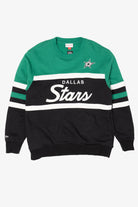 Green Mitchell & Ness Dallas Stars NHL Sweatshirt