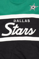 Green Mitchell & Ness Dallas Stars NHL Sweatshirt