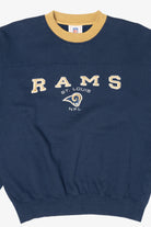 Vintage Navy Blue St. Louis Rams NFL Sweatshirt