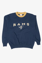 Vintage Navy Blue St. Louis Rams NFL Sweatshirt