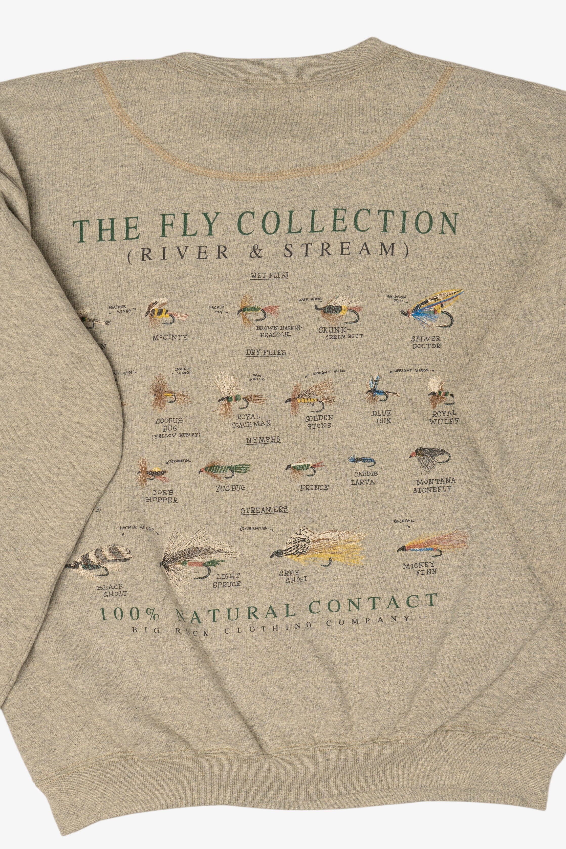 Vintage "The Fly Collection" Fishing Sweatshirt (1990s)