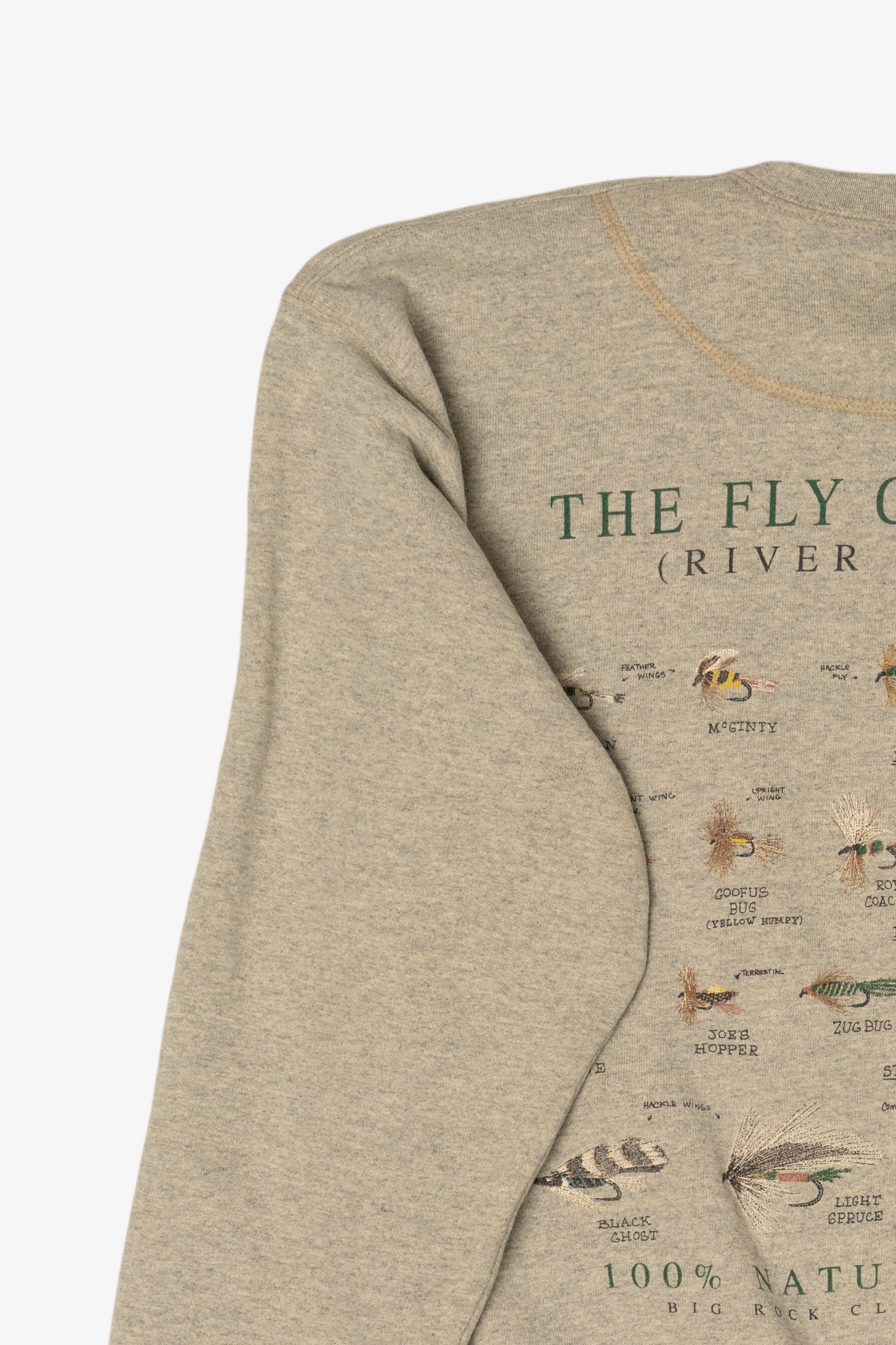 Vintage "The Fly Collection" Fishing Sweatshirt (1990s)