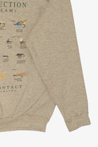 Vintage "The Fly Collection" Fishing Sweatshirt (1990s)