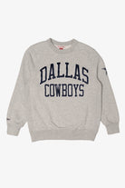 Light Gray Dallas Cowboys Football Vintage Sweatshirt