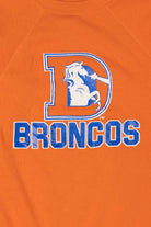 Vintage Denver Broncos Raglan Sweatshirt (1980s)