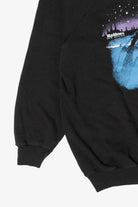 Vintage Winter Snowshoeing Raglan Sweatshirt (1990s)