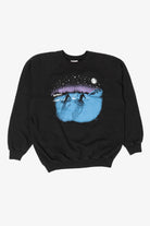 Vintage Winter Snowshoeing Raglan Sweatshirt (1990s)