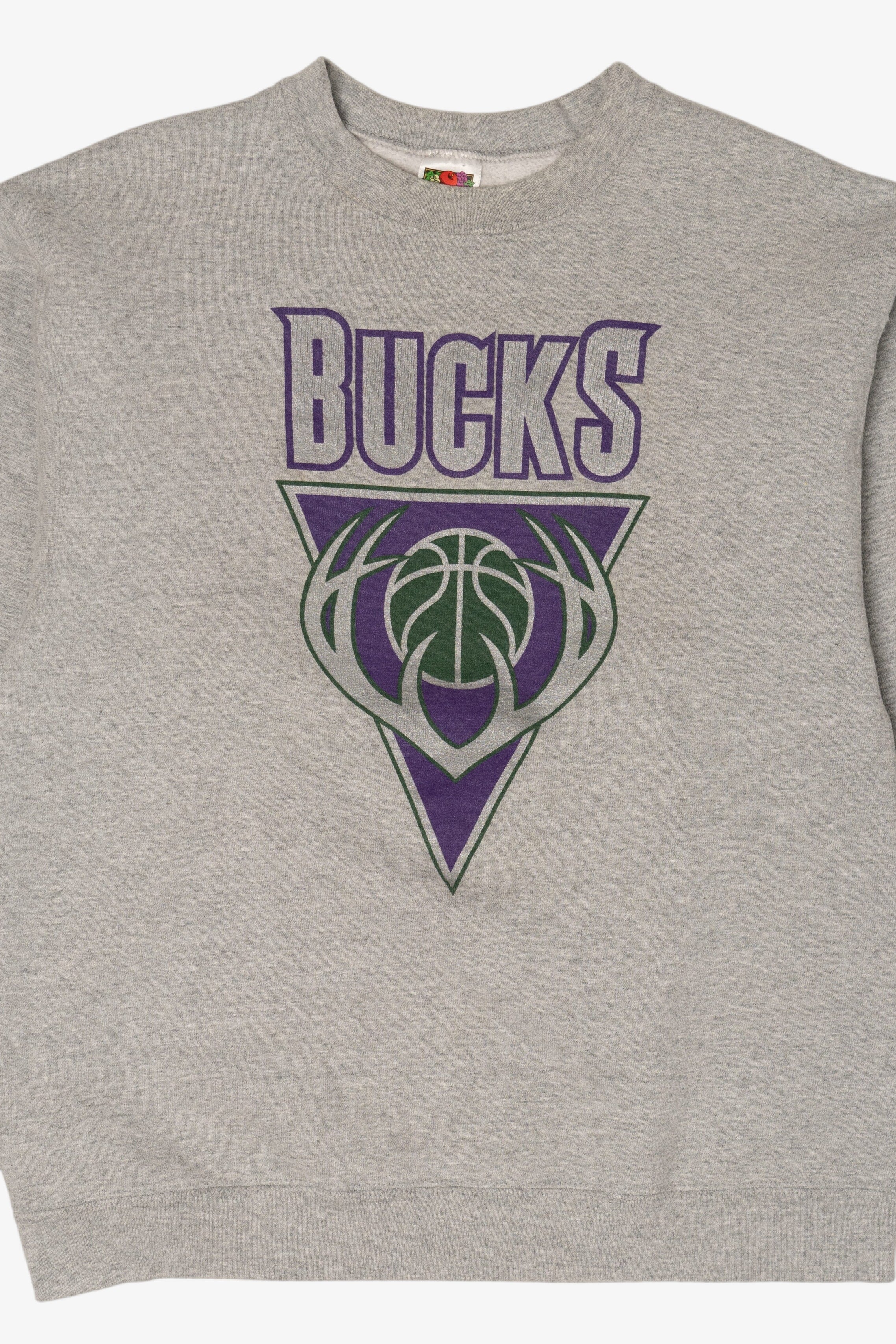 Vintage Milwaukee Bucks Basketball Sweatshirt (1990s)