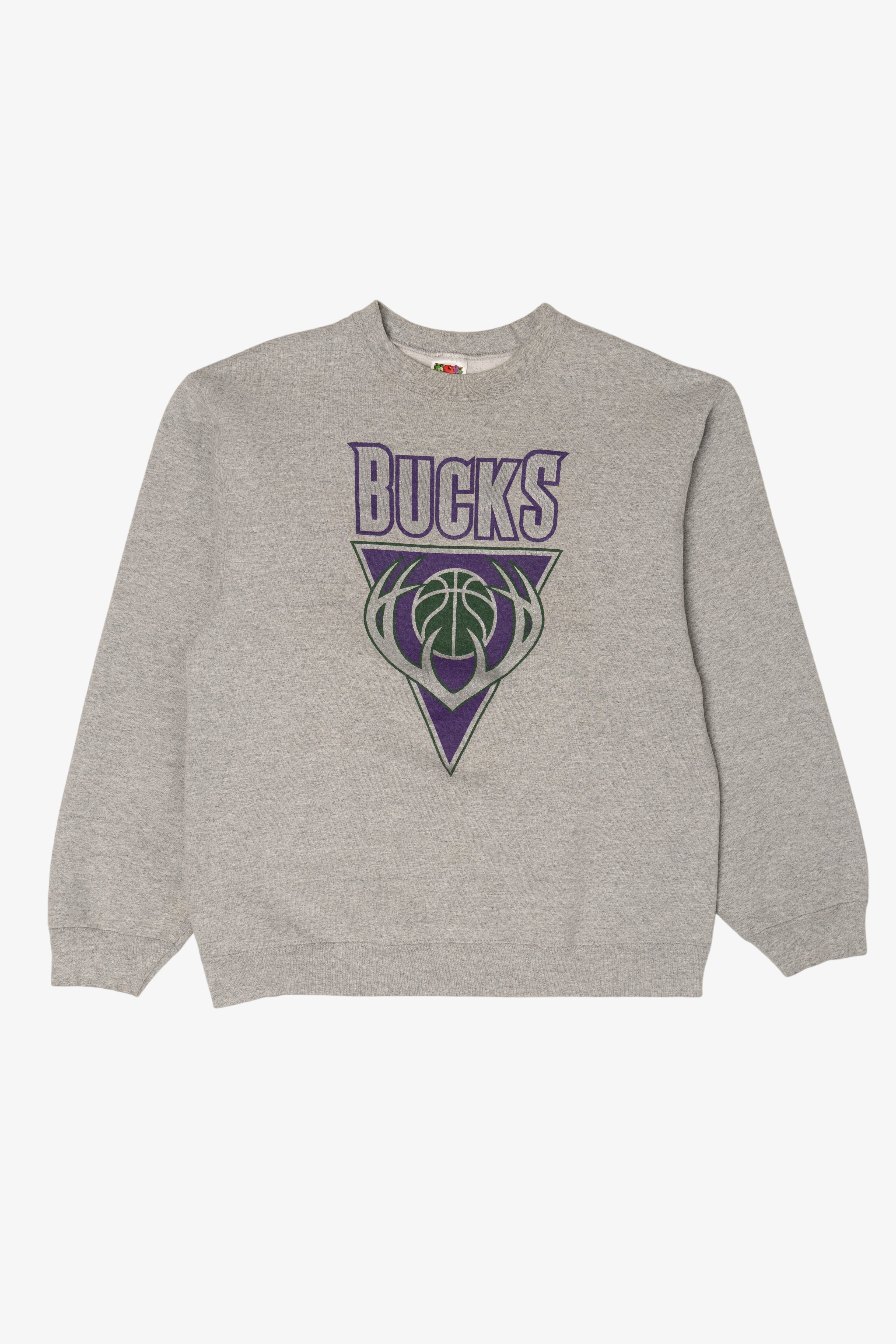 Vintage Milwaukee Bucks Basketball Sweatshirt (1990s)