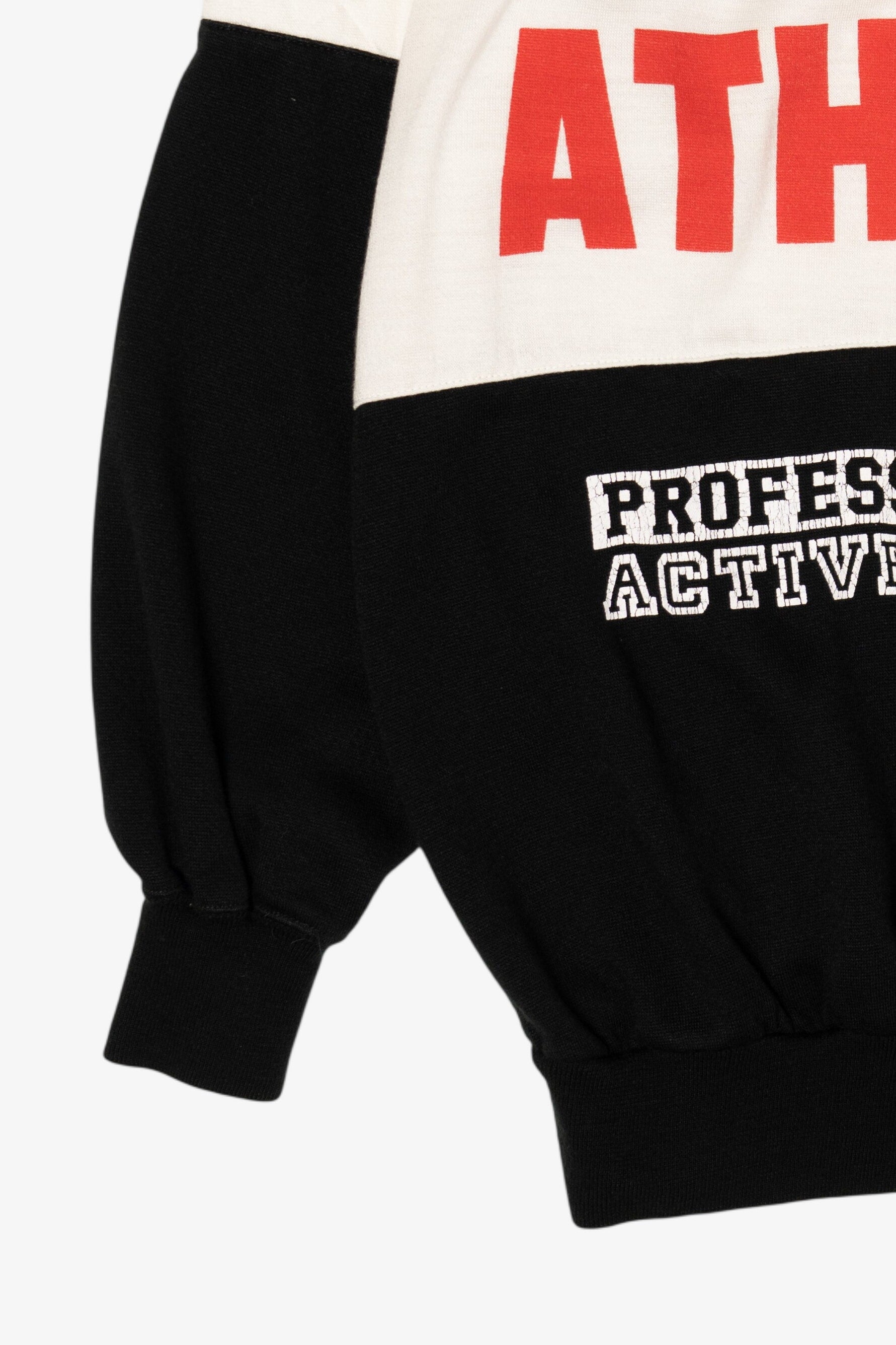 Vintage Athlete Professional Active Wear Quilted Sweatshirt (1990s)