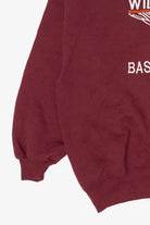Vintage Burgundy Wildcat Basketball Sweatshirt (1990s)