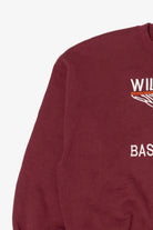 Vintage Burgundy Wildcat Basketball Sweatshirt (1990s)