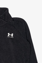 Black Speckled Under Armour Wrap Neck Sweatshirt (2010s)