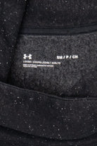 Black Speckled Under Armour Wrap Neck Sweatshirt (2010s)