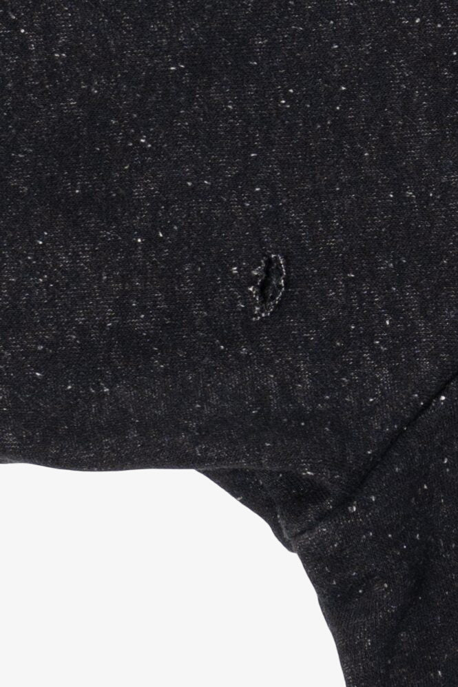 Black Speckled Under Armour Wrap Neck Sweatshirt (2010s)