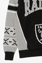 Black NFL Team Apparel Youth Oakland Raiders Hooded Sweatshirt (2010s)