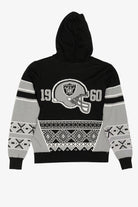 Black NFL Team Apparel Youth Oakland Raiders Hooded Sweatshirt (2010s)
