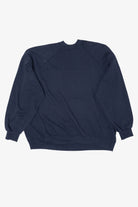 Vintage Navy Blue Dallas Cowboys Raglan Sweatshirt (1990s)