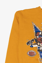 Vintage Taz Looney Tunes West Virginia University Football Sweatshirt (1990s)