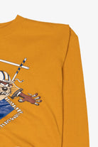 Vintage Taz Looney Tunes West Virginia University Football Sweatshirt (1990s)